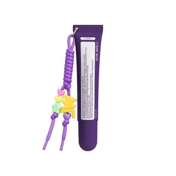 Бальзам-блиск для губ MULBERRY WiSHLiST LIP GLOSS BALM, 10 мл + Брелок-шнурок Дк-001 фото