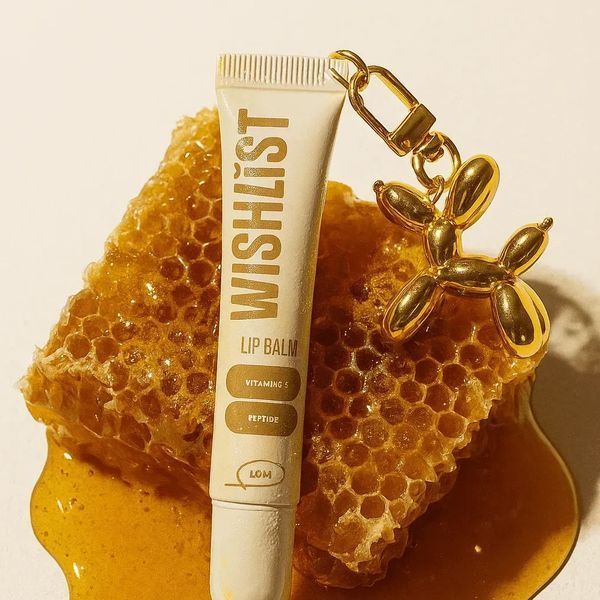Бальзам-блиск для губ BLESSED HONEY WiSHLiST LIP GLOSS BALM, 10 мл + Іграшка-брелок Дк-003 фото