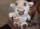 Інтерактивна м'яка іграшка "Бігаюче Телятко" (Running Cow Plush) Трендова Корівка М-1012 фото 5