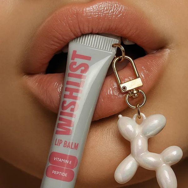 Бальзам-блиск для губ CRYSTAL SORBET WiSHLiST LIP GLOSS BALM, 10 мл + Іграшка-брелок Дк-005 фото
