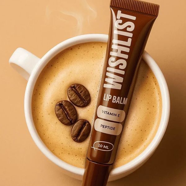 Бальзам-блиска для губ ESPRESSO NOIR WiSHLiST LIP GLOSS BALM, 10 мл + Іграшка-брелок Дк-006 фото