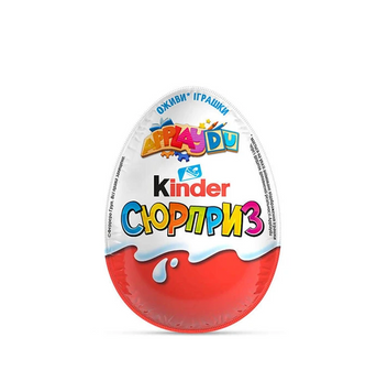 Яйце шоколадне kinder Сюрприз з іграшкою (асортимент) 20г Сол-1004 фото